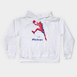 Detroit Pistons Fans - NBA T-Shirt Kids Hoodie